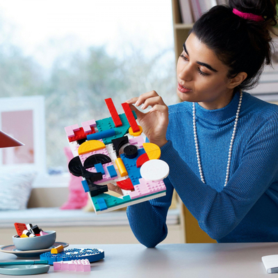 Set ndërtimi LEGO Art 31210 Modern Art, 805 copa, dekor muri, shumëngjyrësh