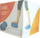 Set balancues QMED Balance Like, 2 copë, sipërfaqe jo e qëndrueshme, blu