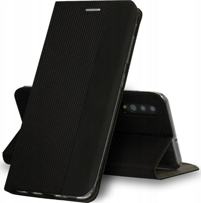 Kapak telefoni Sensitive Book për Xiaomi Redmi 13C POCO C65, me magnet, funksion qëndrimi, i zi