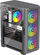Kullë PC Xilent Blade II X613, ARGB, panel xhami, e zezë