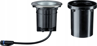 Spot i fshehur LED Paulmann 93907 Plug &amp; Shine, 6W, dritë e ngrohtë, argjend