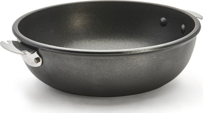 Tigan sauté De Buyer Choc Extreme LOQY, 24cm, jo ngjitës, i zi