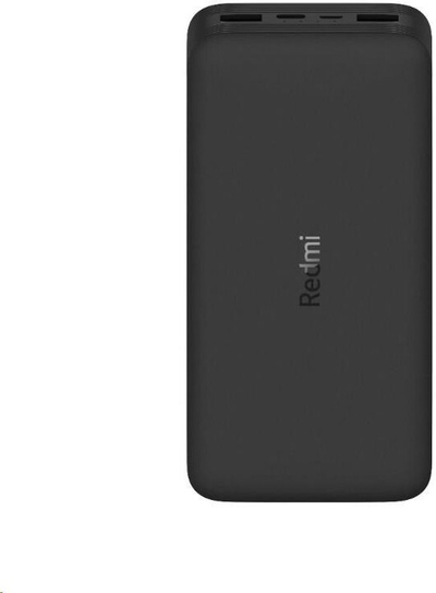 Powerbank Xiaomi Redmi 20000mAh, 18W, karikim i shpejtë, i zi