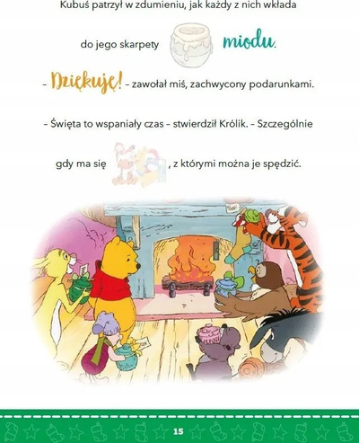 Libër me ngjitëse Disney Winnie the Pooh, histori festive, mbi 60 ngjitëse, shumëngjyrësh
