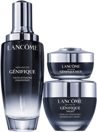Set Lancôme Repairing and Firming Skincare Program, serum për lëkurë, 100 ml + krem për sy, 15 ml + krem nate, 50 ml