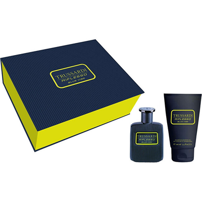 Set eau de toilette 50 ml + xhel dushi dhe shampo 2 në 1 100 ml TRUSSARDI