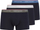 Set të brendshme 3 copë për meshkuj Tommy Hilfiger, të kaltra/zeza