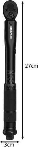 Çelës momenti Bigstren 24591, 1/4\", 2–24 Nm, metalik