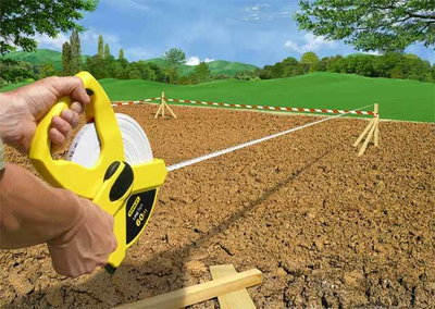 Metër fiberglasi Stanley 34-795, 60m, 12.7mm, i verdhë