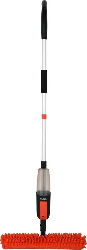 Mop Lund 67161, dy anësh me sprucues, mikrofibër, gri