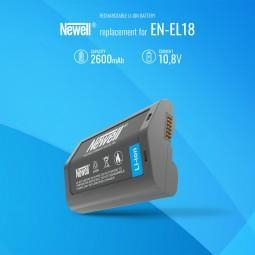 Bateri për kamerë Newell EN-EL18, 2600mAh, Li-ion, gri