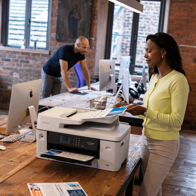 Printer multifunksional Brother MFC-J6540DWE, ngjyrë, WiFi, i bardhë