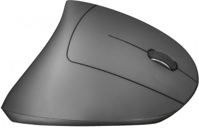 Mouse vertikal Trust Verto 22879, pa tela, 1600 dpi, gri