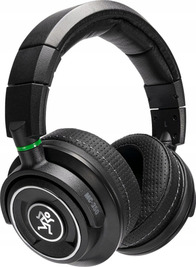 Kufje Mackie MC-350, over-ear, me kabllo, ngjyrë e zezë