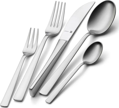 Set bestekësh WMF Corvo, 30 copë, çelik inoks, argjendtë