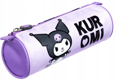 Penar cilindrik Kuromi Violet, një ndarje, tekstil, vjollcë