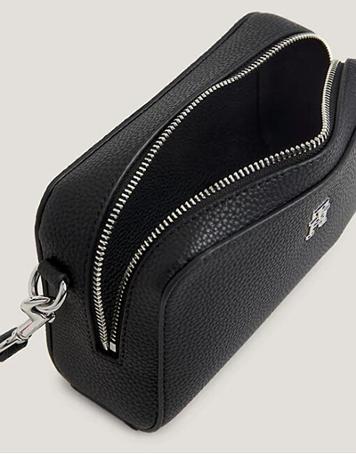 Çantë krahu për femra Tommy Hilfiger, e zezë