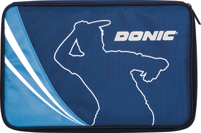 Mbulesë për reketë pingpongu Donic DS Access Legends, 30x20cm, najlon, blu