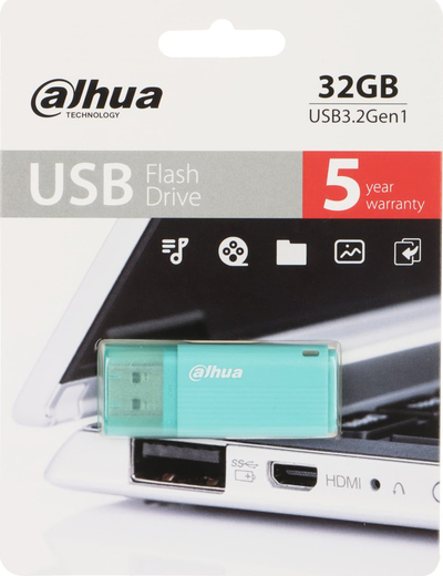 USB flash Dahua USB U126, 32GB, USB 3.0, gri
