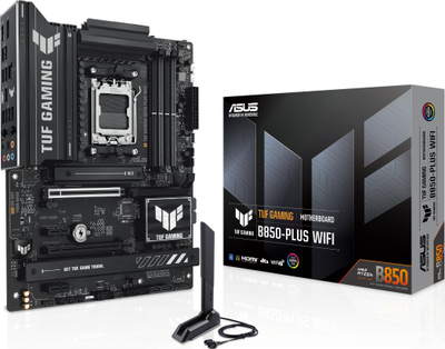 Pllakë amë ASUS TUF Gaming B850 Plus WIFI, socket AM5, ATX, me WiFi