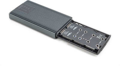 Stacion klonimi SSD M.2 NVMe Digitus, USB 3.2 Gen2 20 Gbit, Type C, ngjyrë argjendi