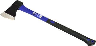 Sikirë Geko Premium 1250G 28", dorezë fiberglass, blu e zezë