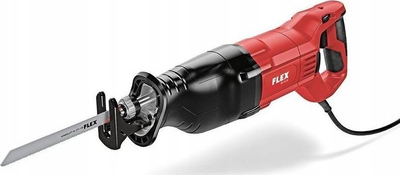Sharë reciproke Flex RS13-32, 1300W, 230V, e kuqe me të zezë
