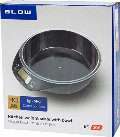 Peshore kuzhine Blow KS206, 5kg, enë 0.7L, e zezë