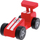 Lodër makinë garash prej druri Trefl Wooden Toy Racing Car, për fëmijë, e kuqe
