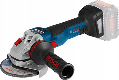Mulli këndi pa kabllo Bosch Professional GWS 18V-10 SC, 125mm, 18V brushless, blu
