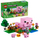 Set ndërtimi LEGO Minecraft Pig House 21268, për fëmijë, shumëngjyrësh