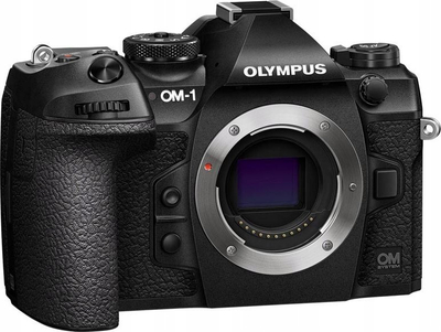 Kamerë pa pasqyrë Olympus OM-1, vetëm trupi i aparatit, ngjyrë e zezë
