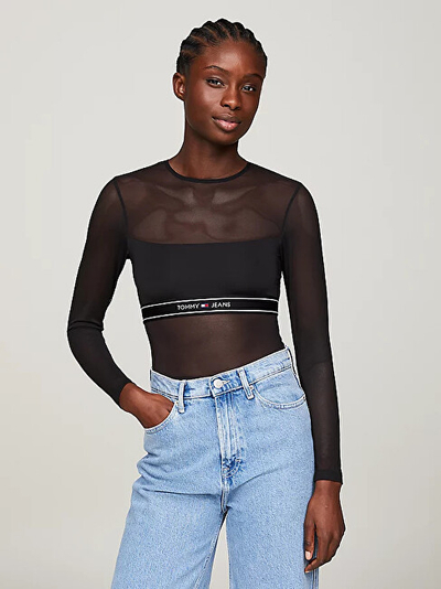 Badi për femra Tommy Hilfiger UW0UW05135, e zezë