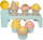 Set lodrash rëre Swede Sand Molds Confectionery With Ice Cream, për fëmijë, shumëngjyrëshe