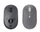 Maus Lenovo Go, RF Wireless + Bluetooth + USB Type-A, i hirtë