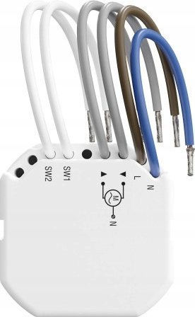 Kontrollues roletash inteligjent Satel ARSC-200 Be Wave, 230V AC, për roleta elektrike, i bardhë