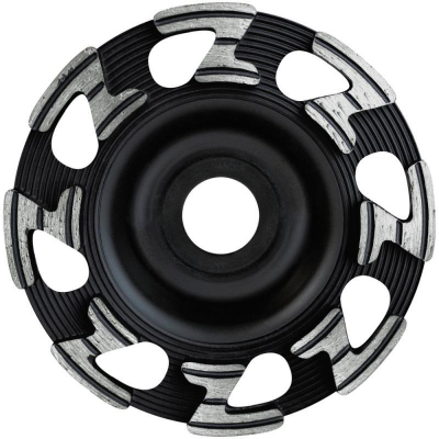 Pjatë bluarëse diamanti Samedia ZU5, 180mm, vrimë 22.23mm, e zezë
