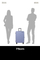 Valixhe Me 4 Rrota Samsonite Restackd 75/28 Cm, E Zgjerueshme Ngjyrë Lavender