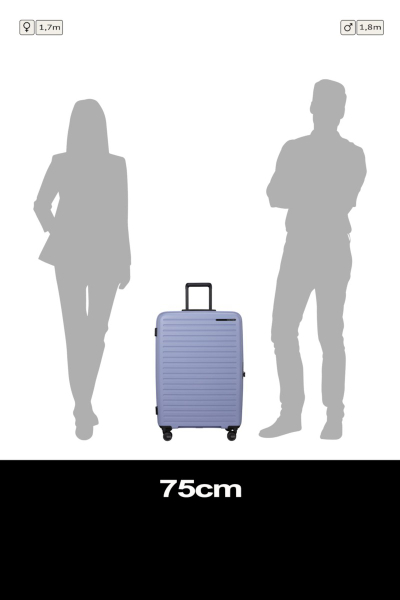 Valixhe Me 4 Rrota Samsonite Restackd 75/28 Cm, E Zgjerueshme Ngjyrë Lavender