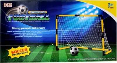 Portë futbolli për kalamaj Mega Creative 471882, me aksesorë, e bardhë