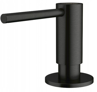 Dozator sapuni Franke Atlas, 350ml, çelik inox, ngjyrë Black Stainless Steel