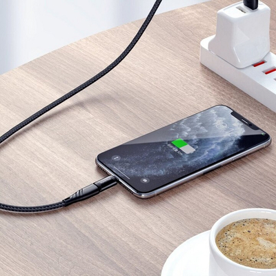 Përshtatës Mcdodo USB-C - Lightning, ngjyrë e zezë