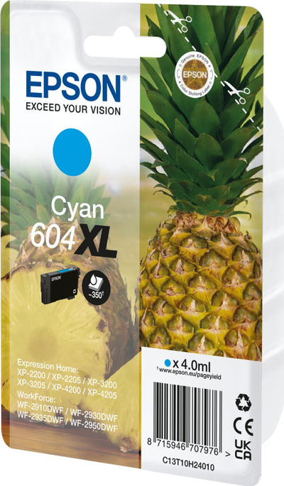 Patron boje Epson 604XL, Cyan, XL, origjinal