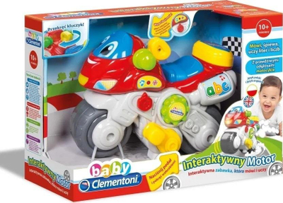 Lodër motor Clementoni Igorek, interaktive, edukative, shumëngjyrëshe