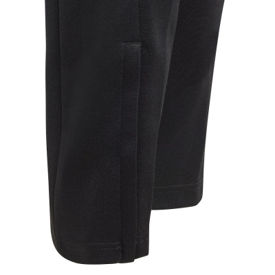 Pantallona sportive Adidas Tiro Suit-Up Woven Jr IB3796, për fëmijë, me xhepa me zinxhir, të zeza