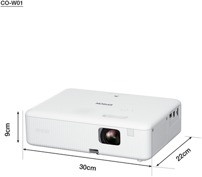 Проектор Epson CO-W01, бел