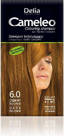 Shampo për ngjyrosje flokësh Delia Cosmetics Cameleo 6.0 Dark Blonde