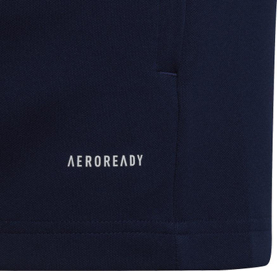 Xhaketë trajnimi për kalamaj Adidas Squadra 21 Jr HC6276, poliester i riciklum, Aeroready, blu navy