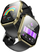 Ora inteligjente Hoco Y28, ekran AMOLED, funksion thirrjesh, ngjyrë gold