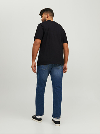 Maicë për meshkuj Jack&Jones PLUS, e zezë
